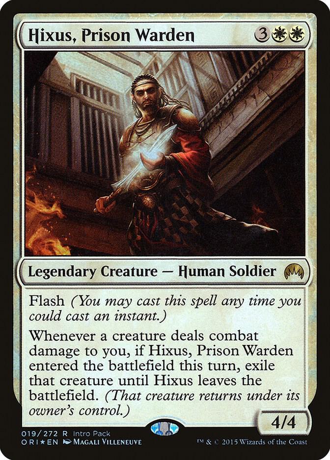 Hixus, Prison Warden [Unique and Miscellaneous Promos] 19