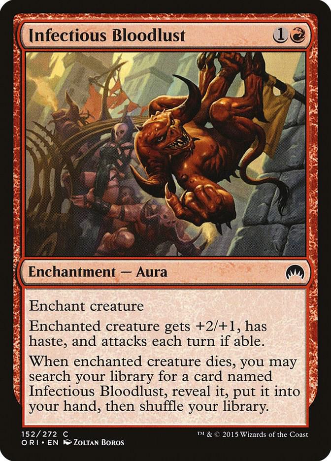 Infectious Bloodlust [Magic Origins] 152