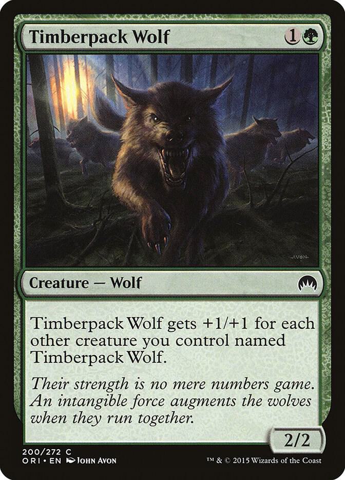 Timberpack Wolf [Magic Origins] 200