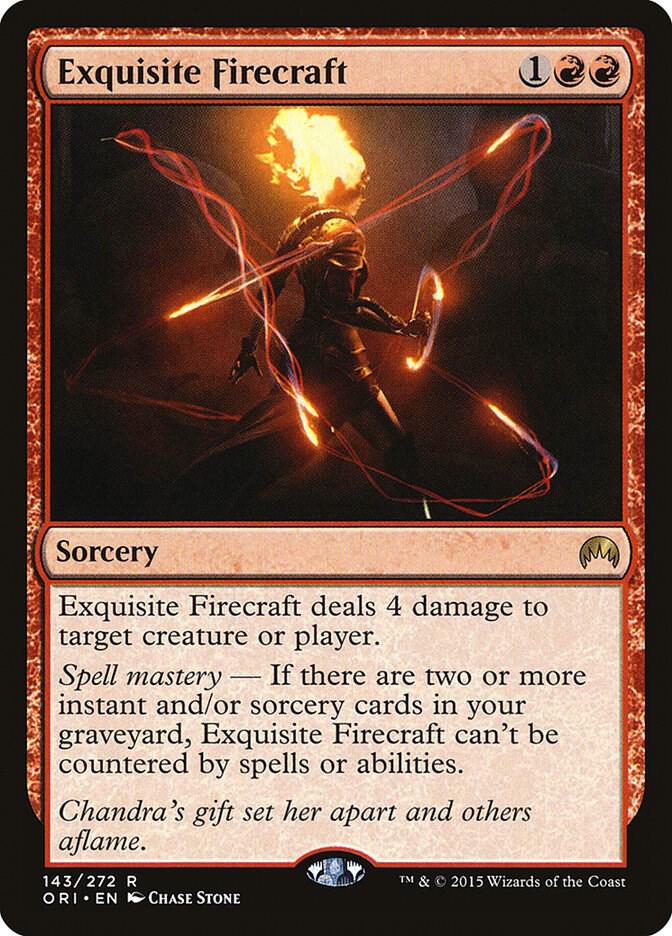 Exquisite Firecraft [Magic Origins] 143