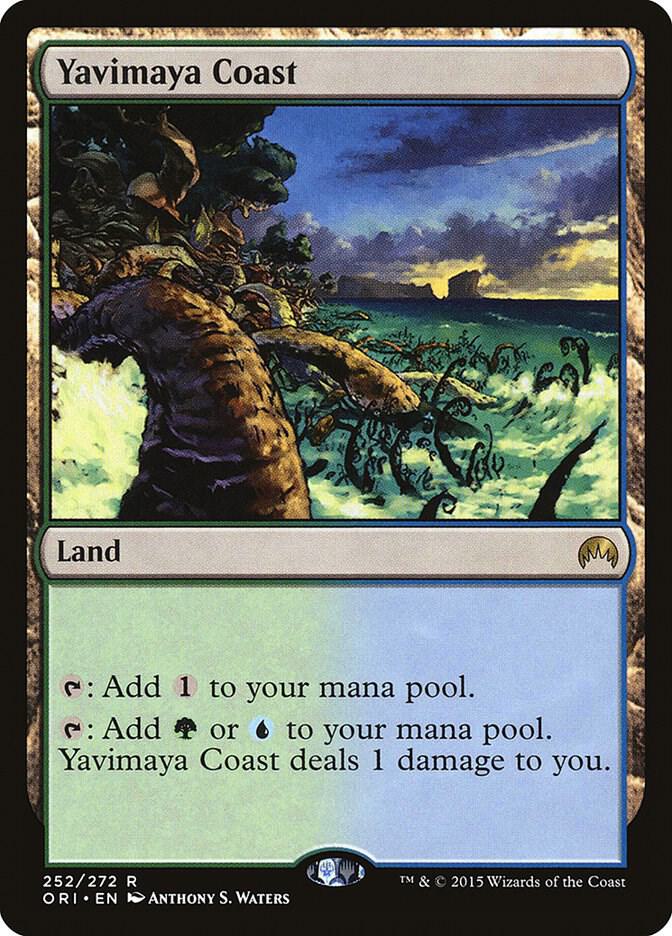 Yavimaya Coast [Magic Origins] 252