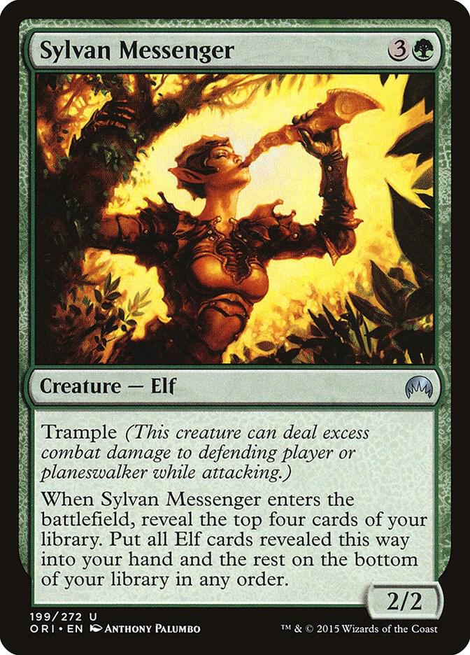 Sylvan Messenger [Magic Origins] 199
