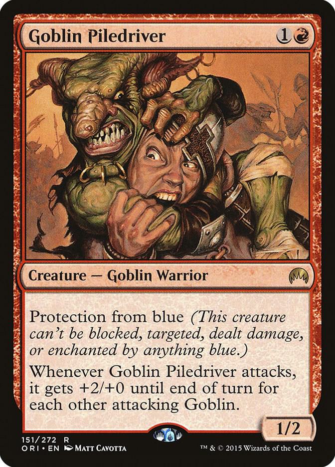 Goblin Piledriver [Magic Origins] 151