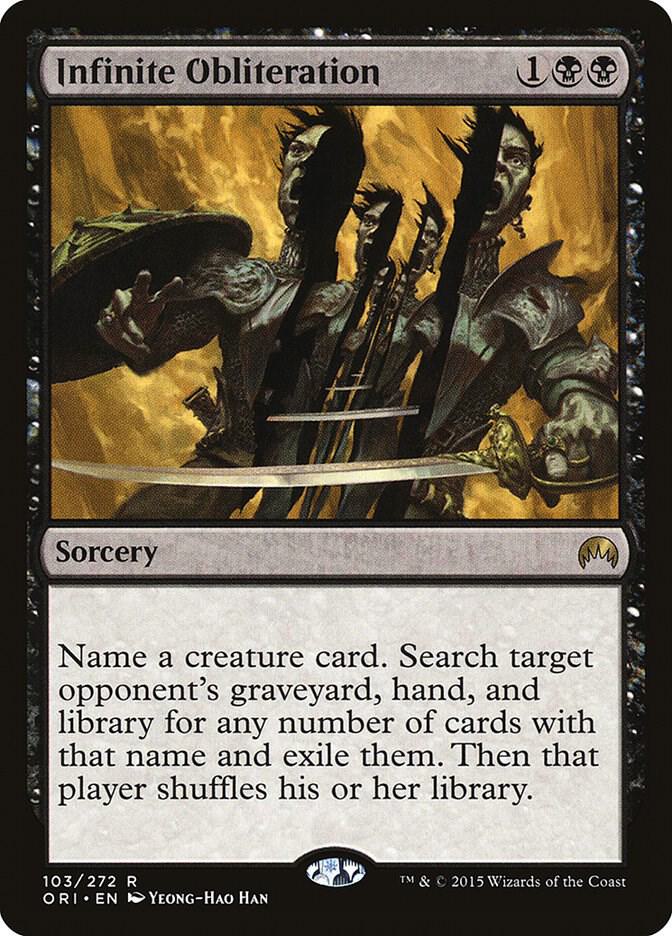 Infinite Obliteration [Magic Origins] 103