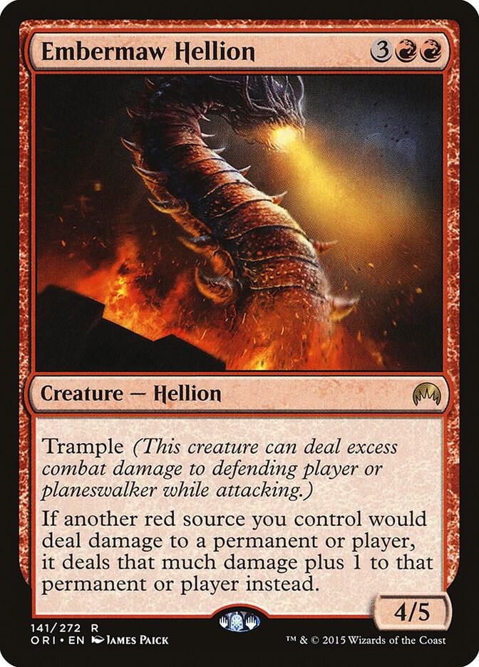 Embermaw Hellion [Magic Origins] 141