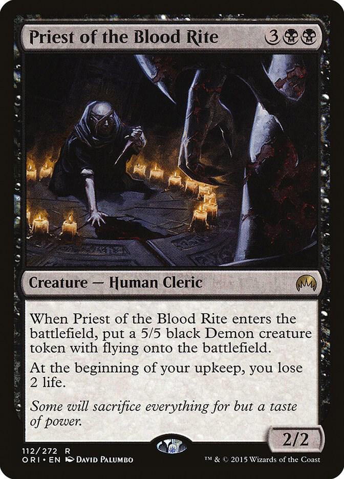 Priest of the Blood Rite [Magic Origins] 112