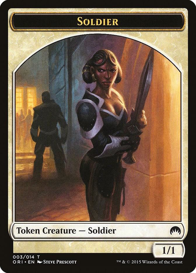Soldier Token [Magic Origins] 3