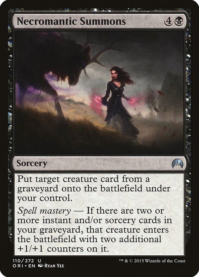 Necromantic Summons [Magic Origins] 110