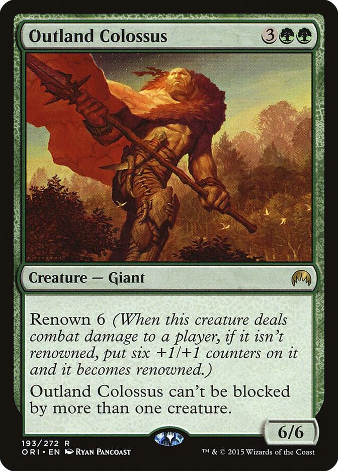 Outland Colossus [Magic Origins] 193