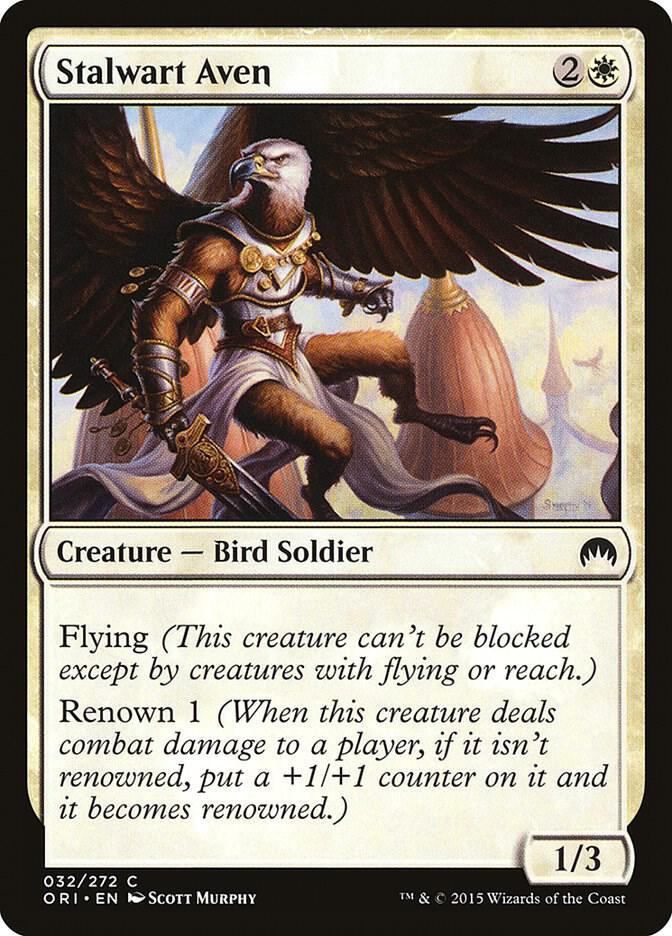 Stalwart Aven [Magic Origins] 32