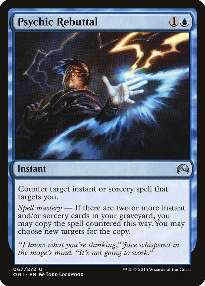 Psychic Rebuttal [Magic Origins] 67
