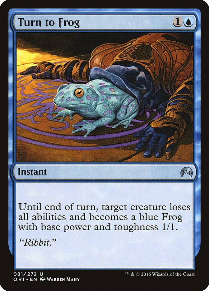 Turn to Frog [Magic Origins] 81