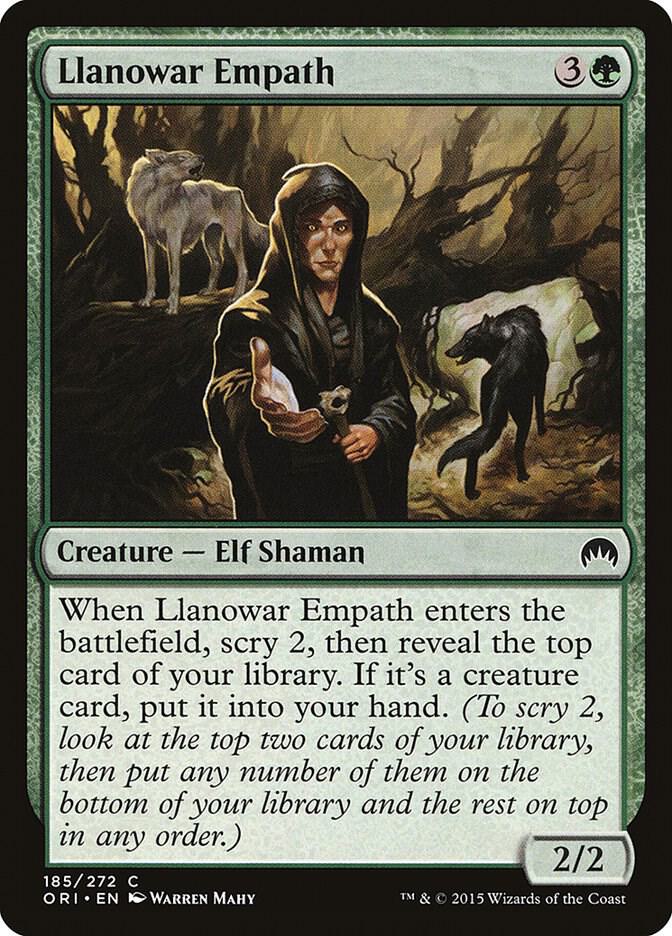 Llanowar Empath [Magic Origins] 185