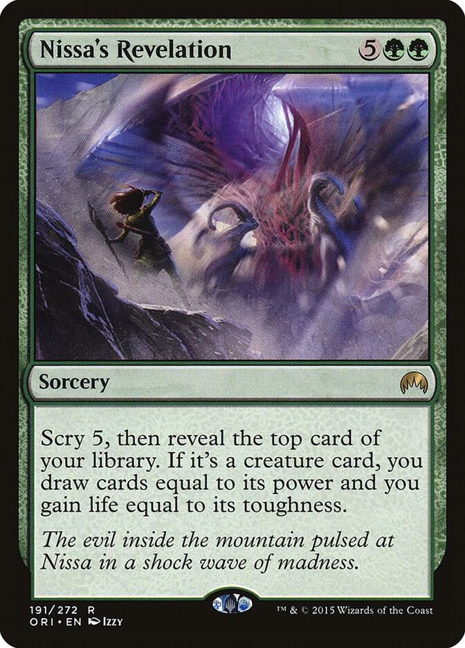 Nissa's Revelation [Magic Origins] 191