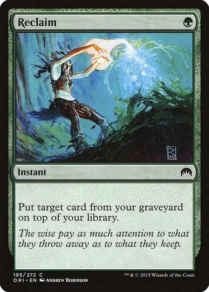 Reclaim [Magic Origins] 195