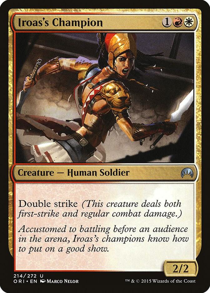 Iroas's Champion [Magic Origins] 214