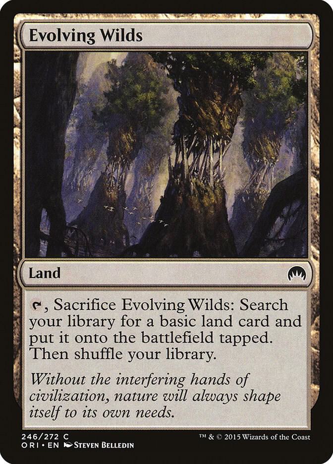 Evolving Wilds [Magic Origins] 246