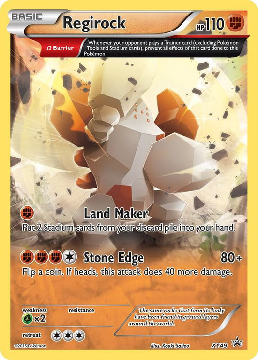 Regirock - XY49 [XY Promos] XY49
