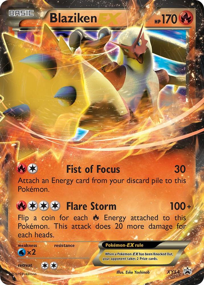 Blaziken EX - XY54 [XY Promos] XY54
