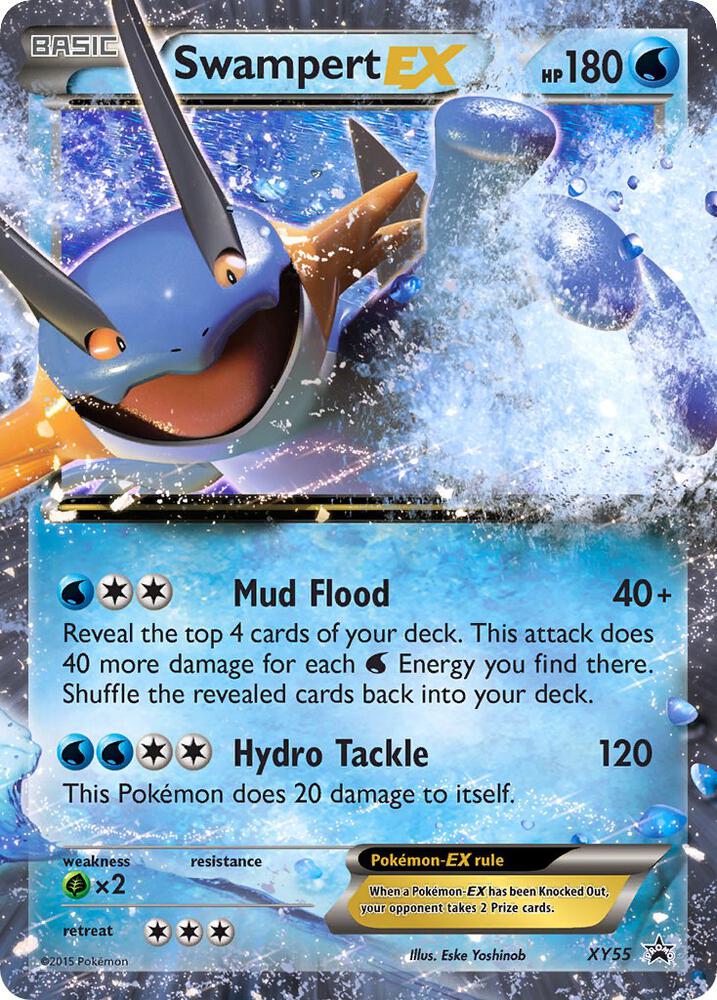 Swampert EX - XY55 [XY Promos] XY55