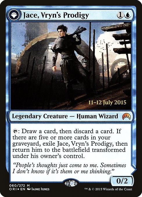 Jace, Vryn's Prodigy [Prerelease Cards] 60