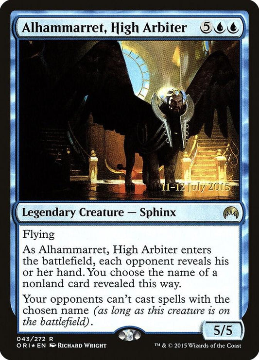 Alhammarret, High Arbiter [Prerelease Cards] 43