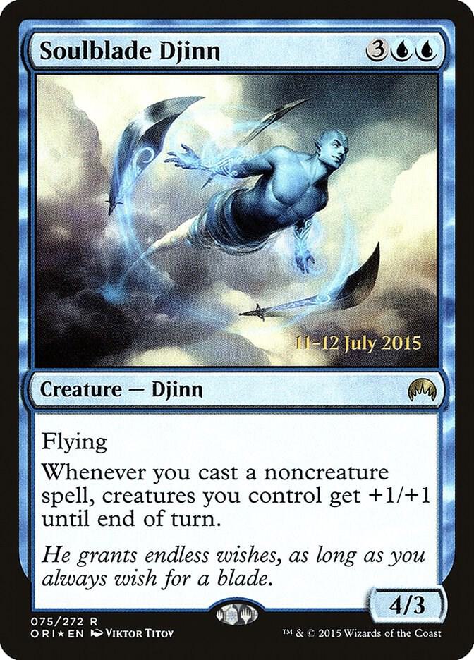 Soulblade Djinn [Prerelease Cards] 75