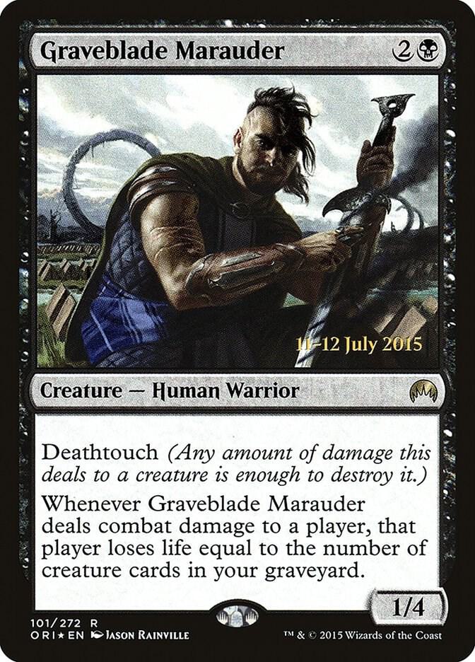 Graveblade Marauder [Prerelease Cards] 101