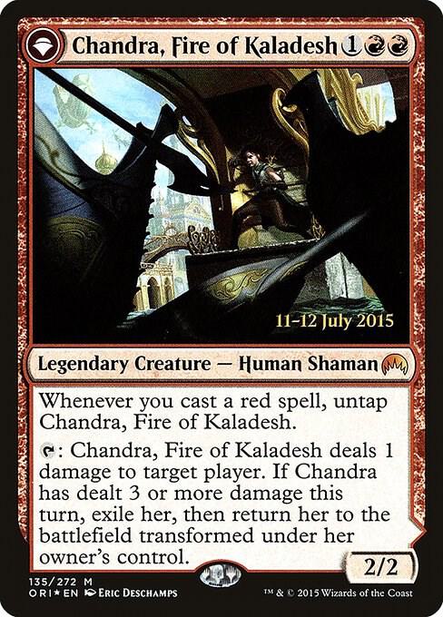 Chandra, Fire of Kaladesh [Prerelease Cards] 135