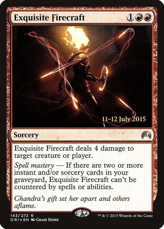 Exquisite Firecraft [Prerelease Cards] 143