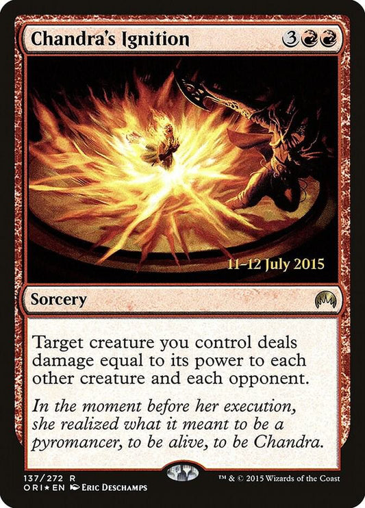 Chandra's Ignition [Prerelease Cards] 137