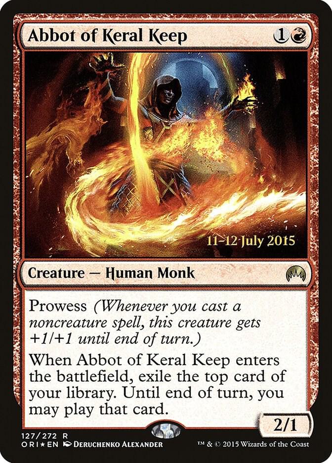 Abbot of Keral Keep [Prerelease Cards] 127