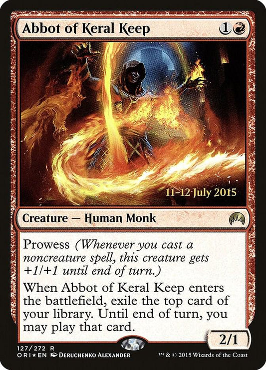 Abbot of Keral Keep [Prerelease Cards] 127
