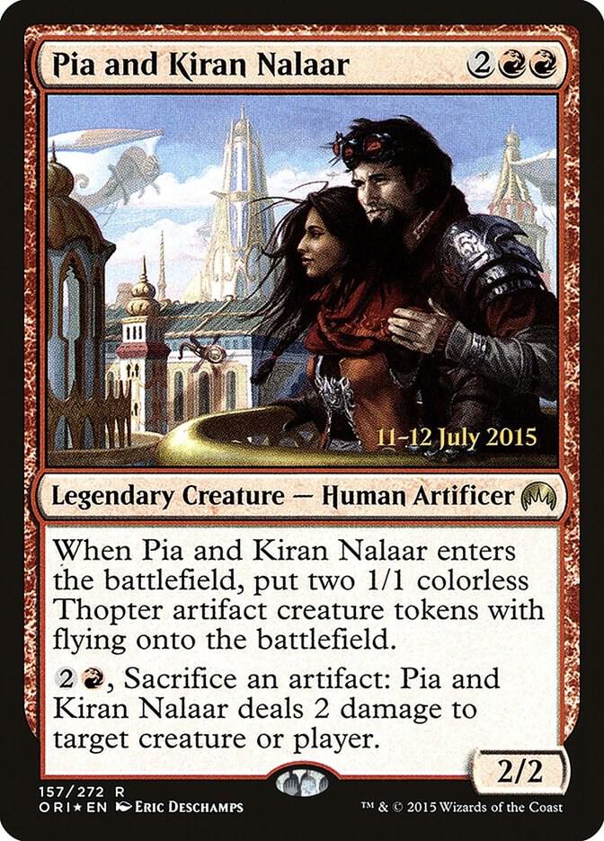 Pia and Kiran Nalaar [Prerelease Cards] 157