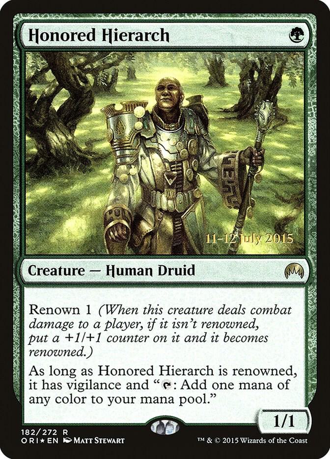 Honored Hierarch [Prerelease Cards] 182