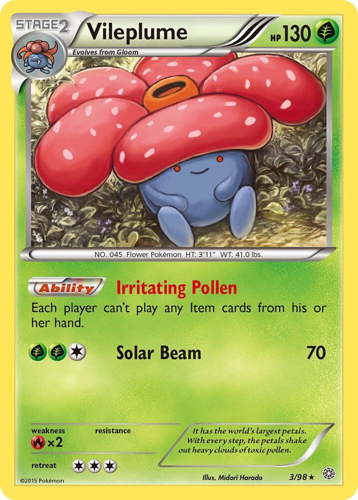 Vileplume [XY - Ancient Origins] 3/98