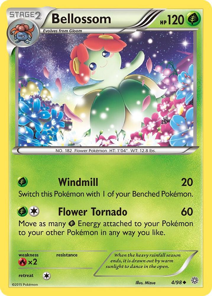 Bellossom [XY - Ancient Origins] 4/98