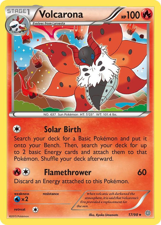 Volcarona (17) [XY - Ancient Origins] 17/98