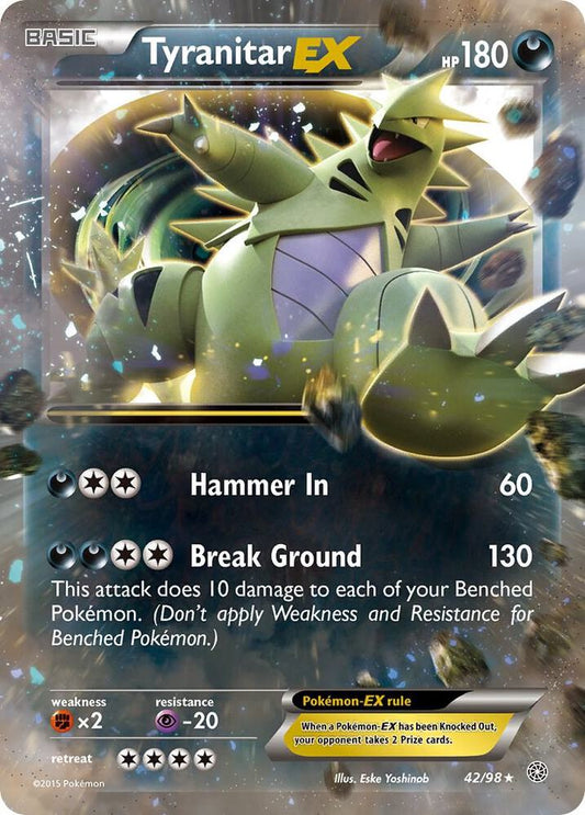 Tyranitar EX [XY - Ancient Origins] 42/98