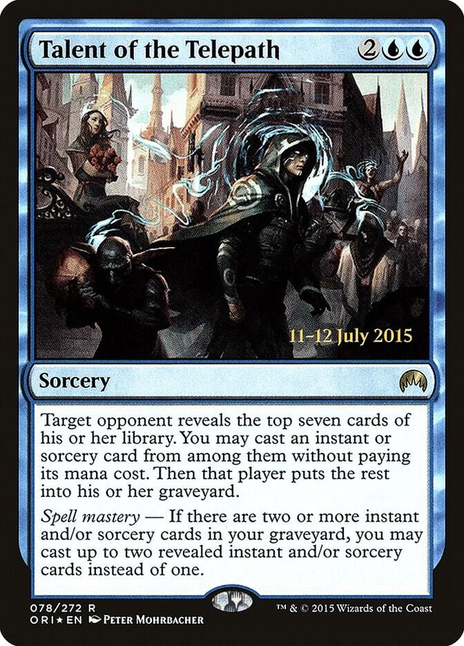 Talent of the Telepath [Prerelease Cards] 78