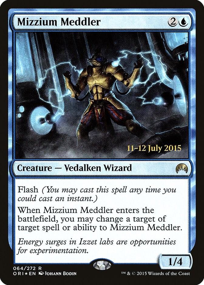 Mizzium Meddler [Prerelease Cards] 64