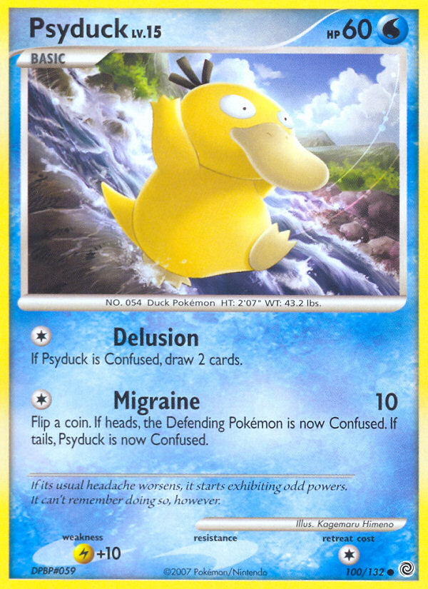 Psyduck - 100/132 Secret Wonders