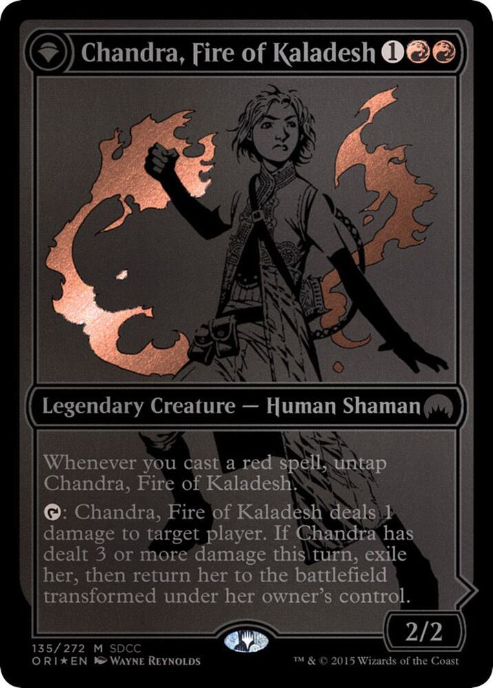 Chandra, Fire of Kaladesh (SDCC 2015 Exclusive) [Media Promos] 135