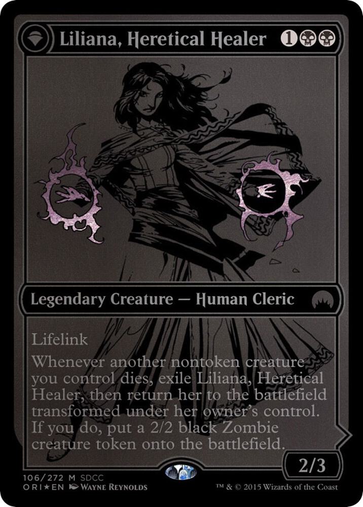 Liliana, Heretical Healer (SDCC 2015 Exclusive) [Media Promos] 106