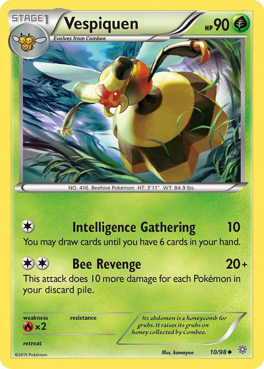 Vespiquen (10) [XY - Ancient Origins] 10/98
