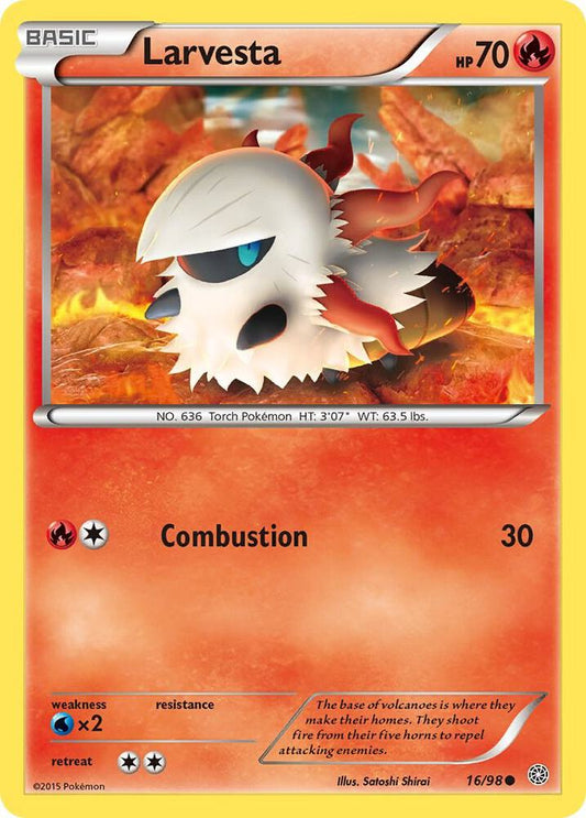 Larvesta [XY - Ancient Origins] 16/98