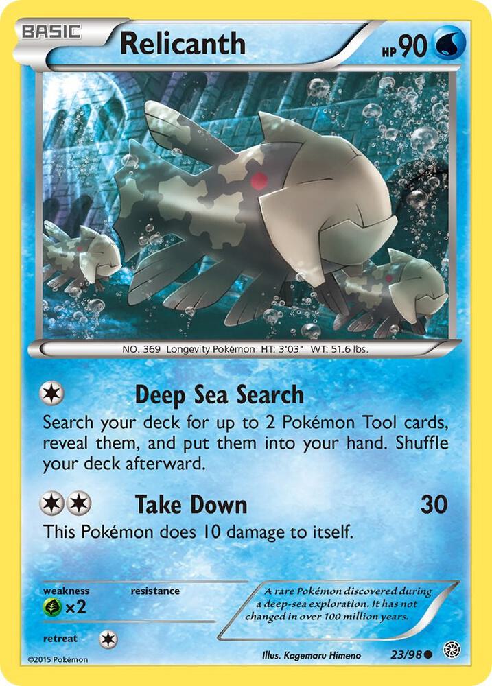 Relicanth [XY - Ancient Origins] 23/98