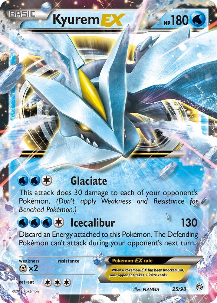 Kyurem EX [XY - Ancient Origins] 25/98