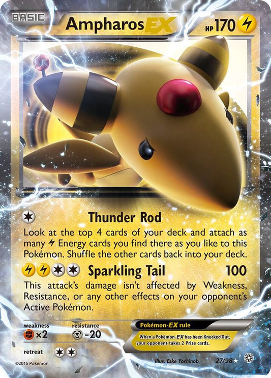 Ampharos EX [XY - Ancient Origins] 27/98