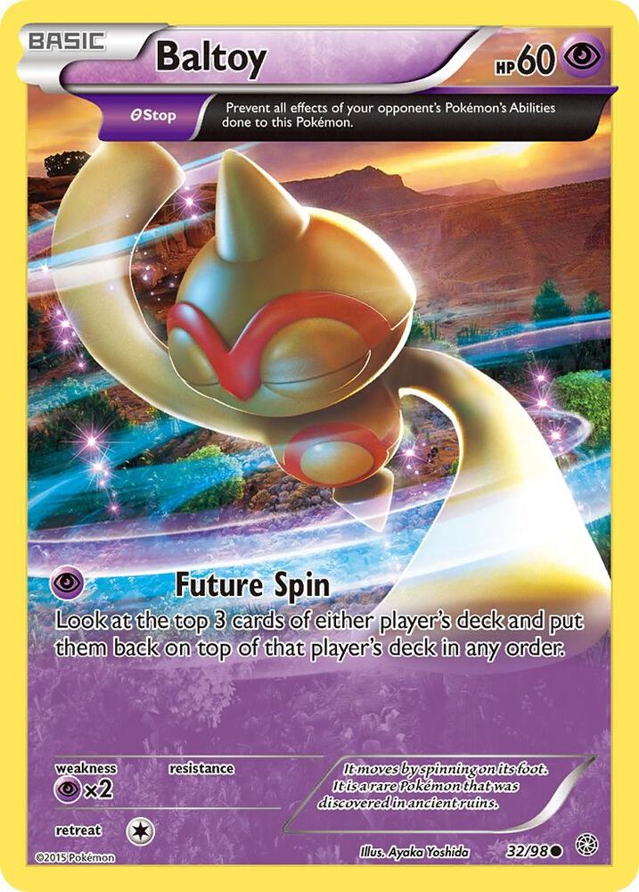 Baltoy (32) [XY - Ancient Origins] 32/98
